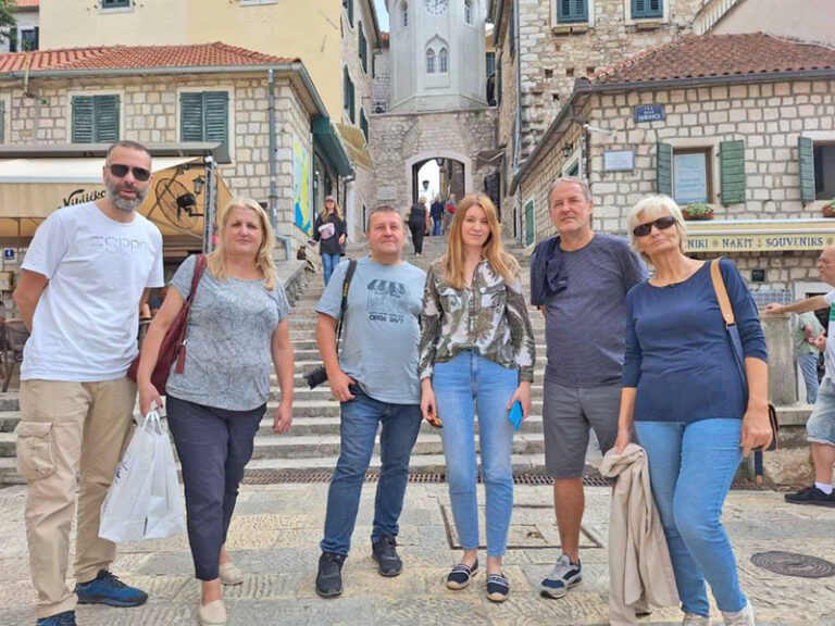Naši gosti, novinari iz Srbije i Hrvatske, partneri Novskog portala u evropskom projektu NEWLOCAL