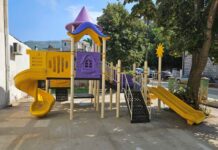 Novo dječije igralište u dvorištu Osnovne škole u Zelenici