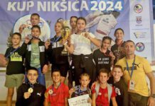 Karatisti Shotokan tima sa 20 medalja i trećim mjestrom u Nikšiću