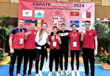 Karatistii Shotokana u reprezentaciji Crne Gore treći u Monaku