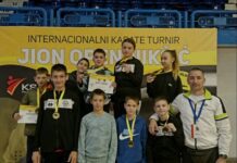 Karatisti Shotokan tima sa 9 medalja u Nikšiću