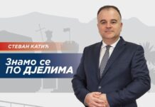 Stevan Кatić nosilac liste „Znamo se po djelima“ i kandidat za predsjednika Opštine Herceg Novi