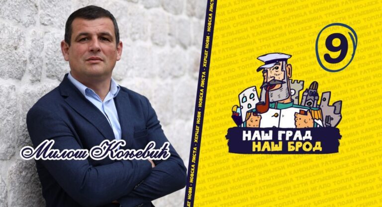 Miloš Konjević: Hvala Herceg Novi!