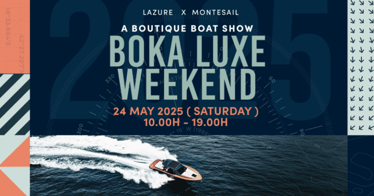 Lazure Hotel & Marina i Montesail vas pozivaju na prvi boutique boat show u Herceg Novom – Boka Luxe Weekend