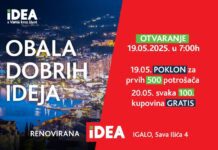 IDEA Igalo ponovo otvara vrata za sve kupce