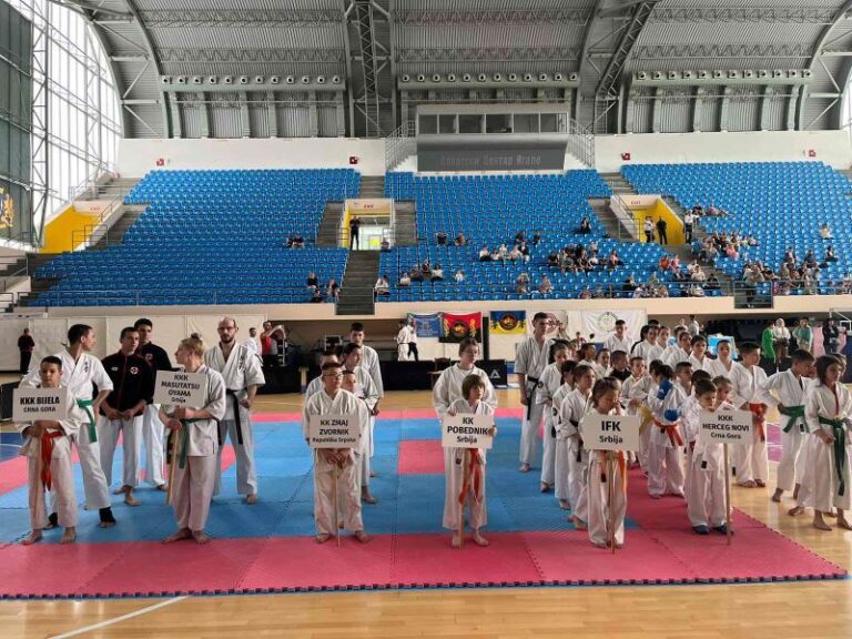 Pobjednik Mediteran Kupa, Kjokušinkai karate klub Herceg Novi