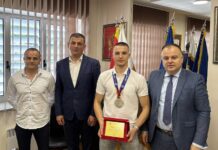 Prijem u Opštini za evropskog vicešampiona Nemanju Mikulića