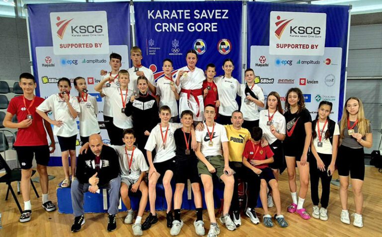 Karate klub Šotokan osvojio 21 medalju u Podgorici