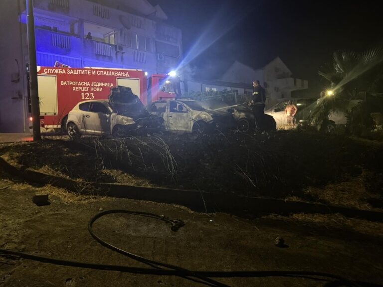 Tri požara: Na Gomili izgorjela 4 vozila , plamtilo iznad Kamenara i na Luštici