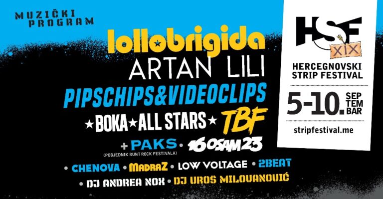 Izuzetan kvalitet stripovskog, ali i muzičkog programa na 19. HSF-u
