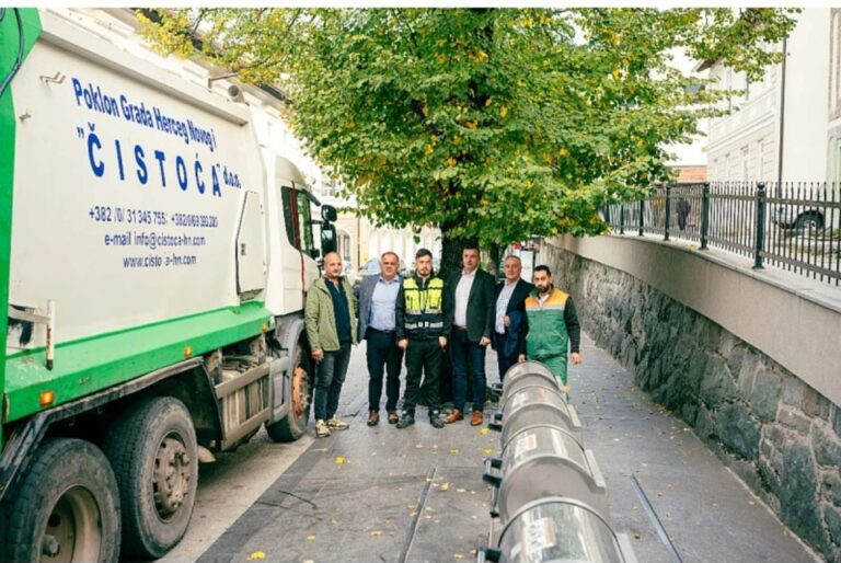 Novska “Čistoća” donirala komunalno vozilo Konjicu