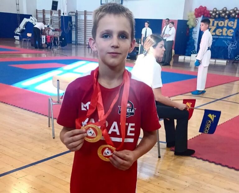 Karate klub Bijela na “Trofeju Zete” osvojio devet medalja