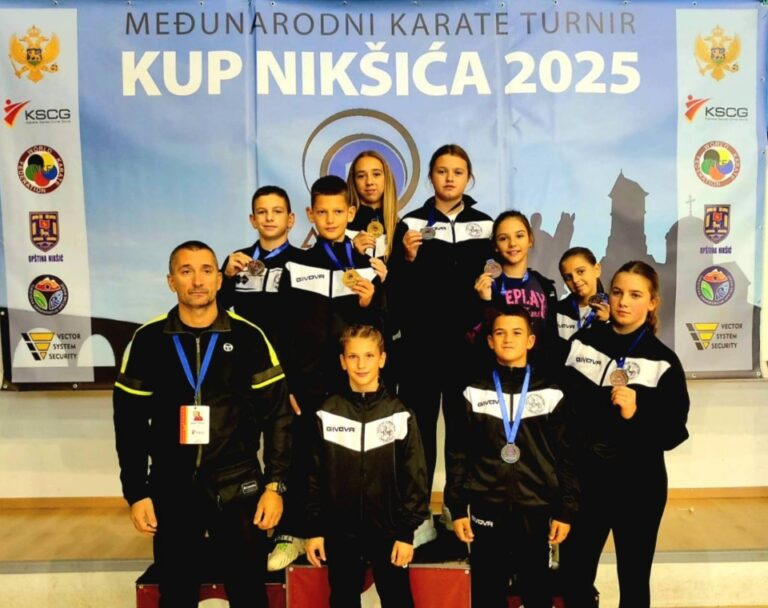 Karatisti “Šotokan tima” sa osam medalja na ”Kupu Nikšića”