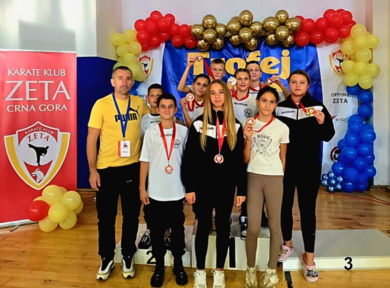 Osam medalja za karatiste Shotokan tima u Zeti