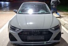 Na Debelom brijegu oduzet Audi RS7 koji se potražuje u Njemačkoj