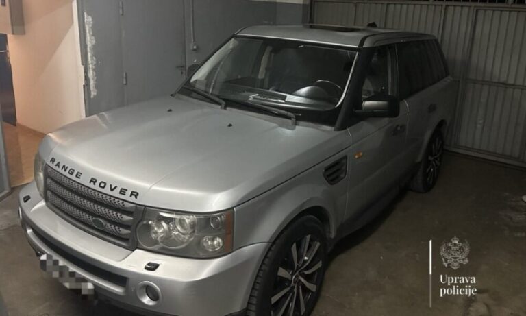 U Novom oduzet Land Rover