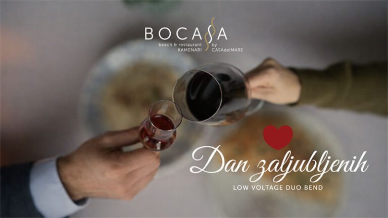 Dan zaljubljenih u restoranu Bocasa: Večera u dvoje uz more, poseban jelovnik i muziku uživo