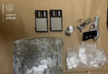 Uhapšeno operativno interesantno lice, imao pištolj, preko kilogram kokaina i marihuane za prodaju…