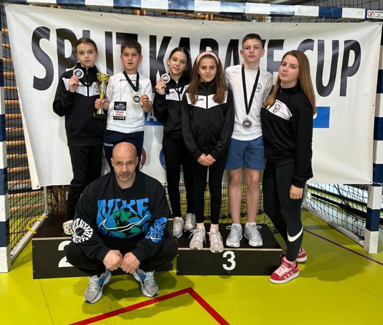 Devet medalja za karatiste Šotokana u Splitu