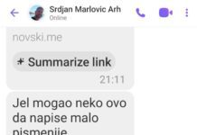 Srđan Marlović uputio prijeteće i uvrjedljive poruke Novskom portalu