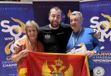 Milan Šimrak sa zlatnom i srebrnom medaljom u Sarajevu