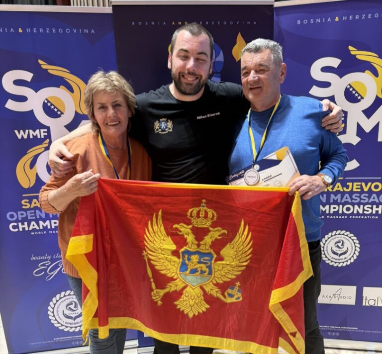 Milan Šimrak sa zlatnom i srebrnom medaljom u Sarajevu