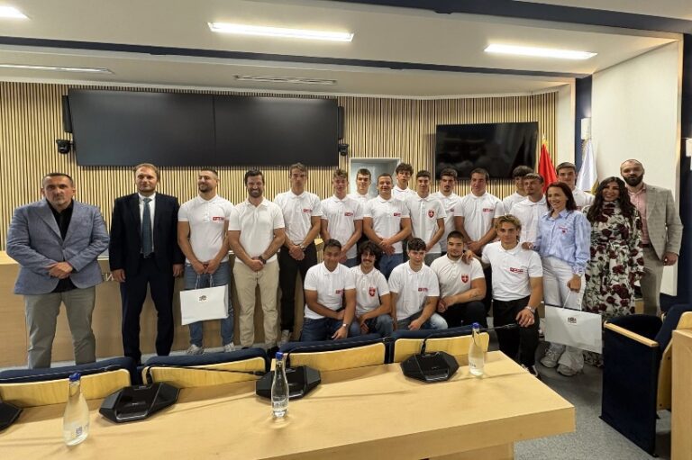 Prijem za juniorsku ragbi 13 reprezentaciju Crne Gore: Mladi Novljani okosnica nacionalnog ragbi tima