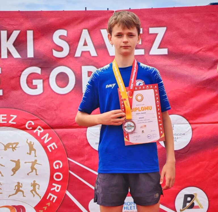 Viktor Jančić vicešampion u četvoroboju, postigao lični rekord u skoku u dalj