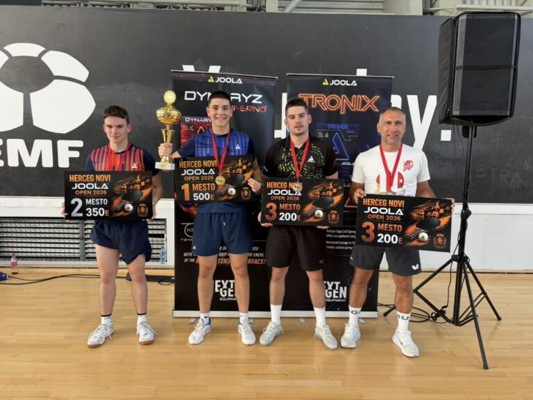 Stefan Radonjić najbolji na “Herceg Novom Open-u”