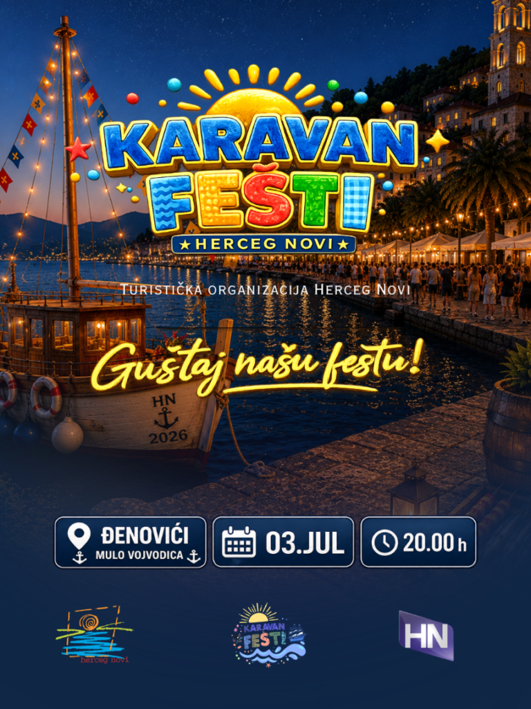 Karavan fešti podiže sidro: Prva stanica Đenovići, 3. jula!