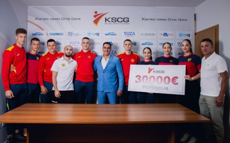 Jovana Damjanović i Nemanja Mikulić među stipendistima Karate saveza