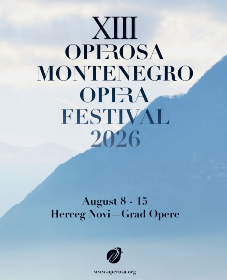 Operosa Montenegro Opera Festival: Čarolija opere u Herceg Novom od 8. do 15. avgusta