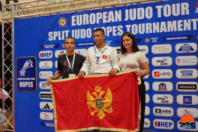 Vuk Andrić osvojio srebro na Evropskom judo kupu u Splitu