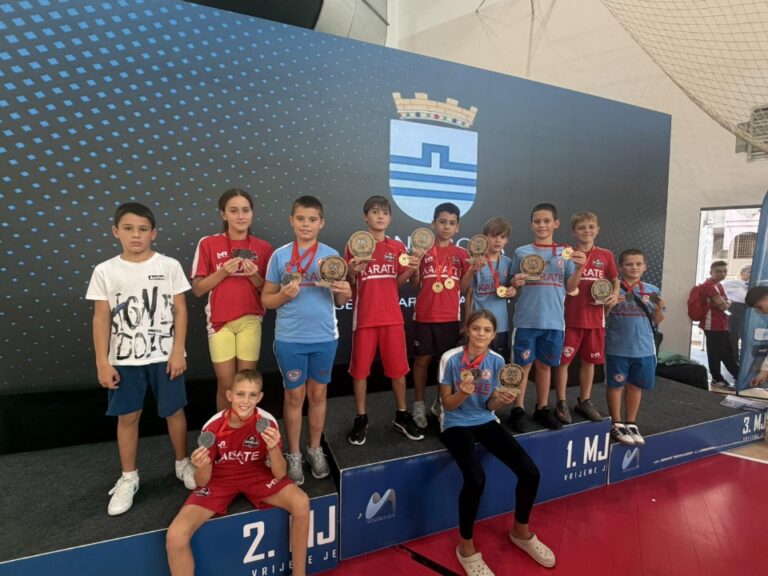 Novski karatisti osvojili 19 medalja na Kupu šampiona u Podgorici