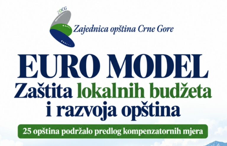 Uticaj Euro modela na lokane prihode: Iz Zajednice opština traže sastanak sa Spajićem