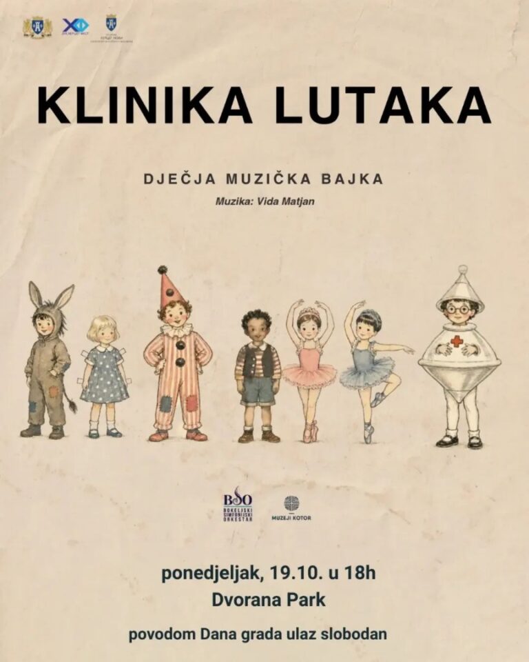 Predstava za djecu “Klinika lutaka”